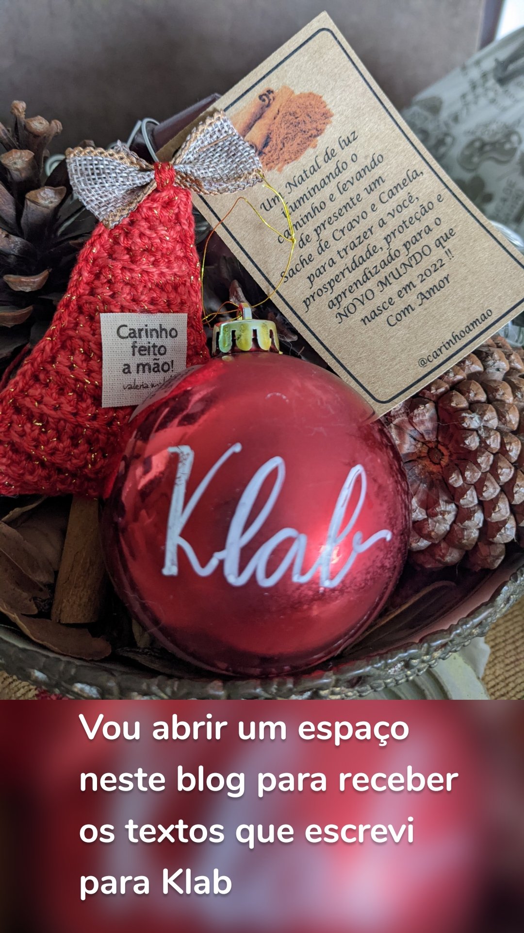 Vou abrir um espaço neste blog para receber os textos que escrevi para Klab